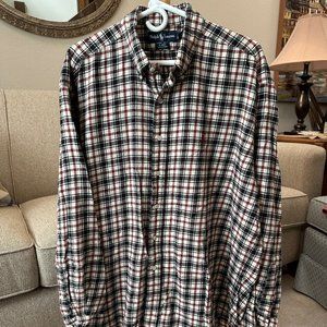 Polo Ralph Lauren XL Soft Flannel Long sleeve Button Down Shirt